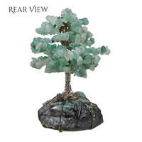 
              Gem Tree | Emerald base with Green Aventurine and Prehnite leaves
            