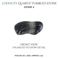 
              Lodolite Quartz natural and tumbled stones
            