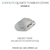 
              Lodolite Quartz natural and tumbled stones
            