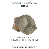 
              Lodolite Quartz natural and tumbled stones
            