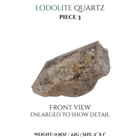 
              Lodolite Quartz natural and tumbled stones
            