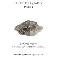 
              Lodolite Quartz natural and tumbled stones
            