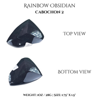 
              Rainbow Obsidian Cabochons
            