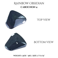 
              Rainbow Obsidian Cabochons
            