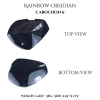 
              Rainbow Obsidian Cabochons
            