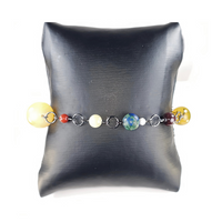 Solar System bead bracelet