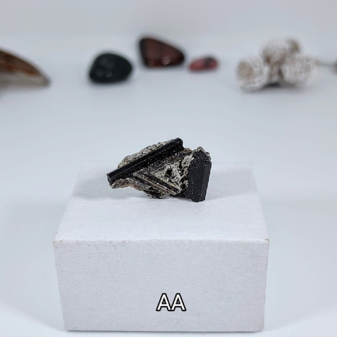 Epidote crystal cluster