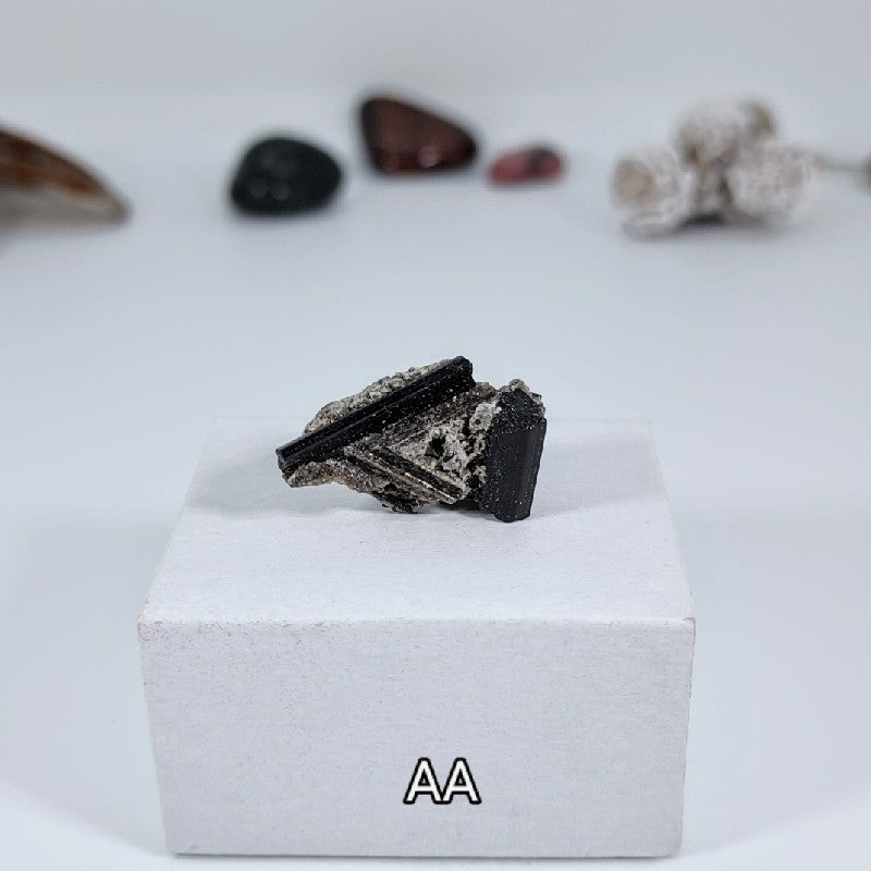 Epidote crystal cluster