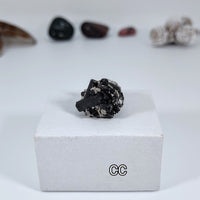 
              Epidote crystal cluster
            