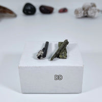 
              Epidote crystal cluster
            