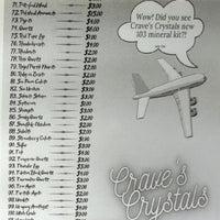 Mineral Collecting Kit • 103 pieces • Intermediate Level • (2 available) - Crave's Crystals
