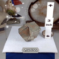 Pyrite cube geometric shape cubic