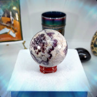 Amethyst sphere madagascar banded Amethyst