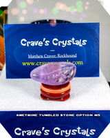 
              Ametrine Tumbled Stone high quality
            