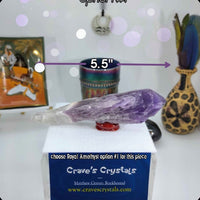 Large Royal Amethyst Elestial Amethyst Point