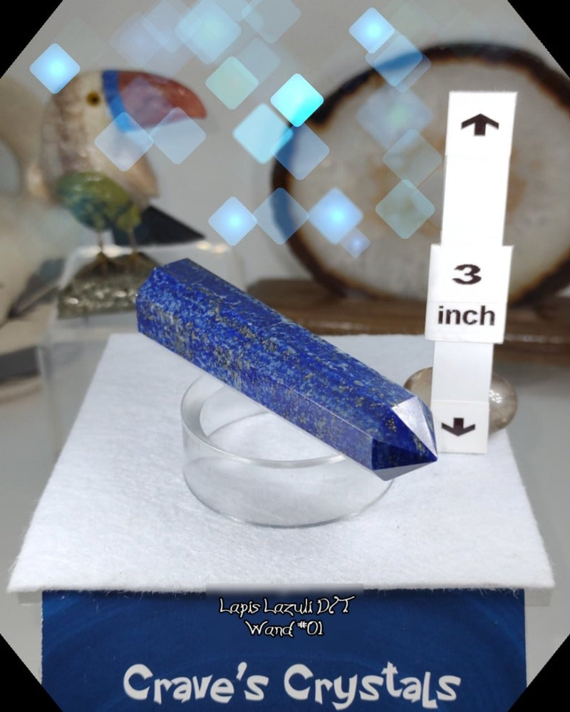 Lapis Lazuli Double Terminated Wand