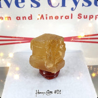 Honey Calcite Cube