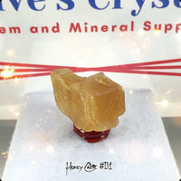 Honey Calcite Cube