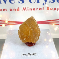 Honey Calcite Cube