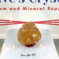 Honey Calcite Cube