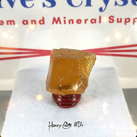 Honey Calcite Cube