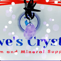 Amethyst $3.00 Silver Plated Stone Pendants