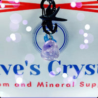 Amethyst $3.00 Stone Pendant Silver Plated