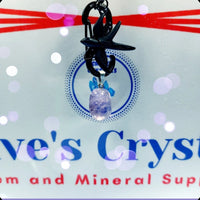 Amethyst $3.00 Stone Pendant Silver Plated