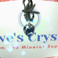 Sodalite $3.00 Silver Plated Stone Pendant