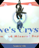 
              Sodalite $3.00 Silver Plated Stone Pendant
            