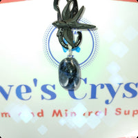 Sodalite $3.00 Silver Plated Stone Pendant