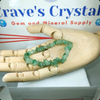 Green Aventurine Chip Bead Bracelet