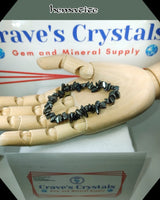 
              Hematite Chip Bead Bracelet
            