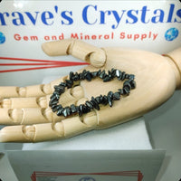 Hematite Chip Bead Bracelet