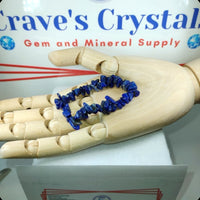 Lapis Lazuli Chip Bead Bracelet