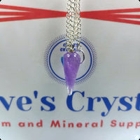 Amethyst Rounded Cone Pendelum