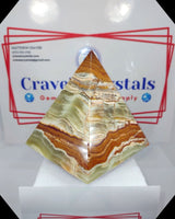 
              4 inch onyx pyramid
            