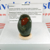 Bloodstone Tumbled Stone