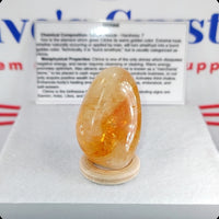 Citrine A quality Tumbled Stone