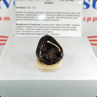 Garnet Tumbled Stone