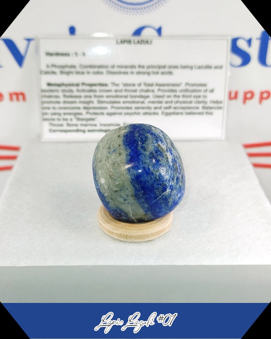 Lapis Lazuli Tumbled Stone