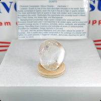 High quality clear quartz tumbled stone