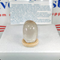 clear quartz tumbled stone