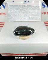 
              Hematite tumbled stone
            