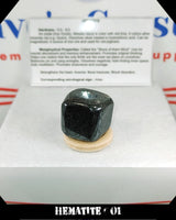 
              Hematite Tumbled Stone
            