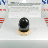 Hematite tumbled stone