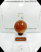 
              Red Aragonite Large Sphere
            