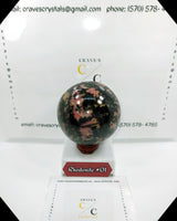 
              Rhodonite Large Sphere
            