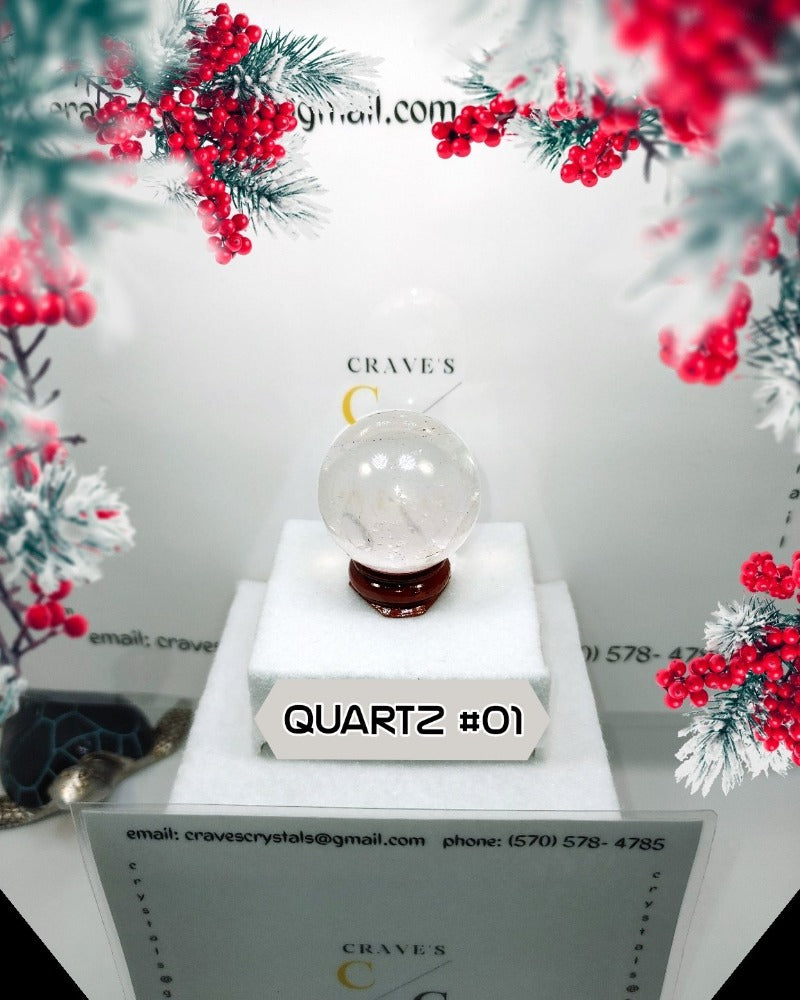 Clear Quartz Small Sphere