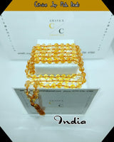 
              Citrine Mala Beads
            